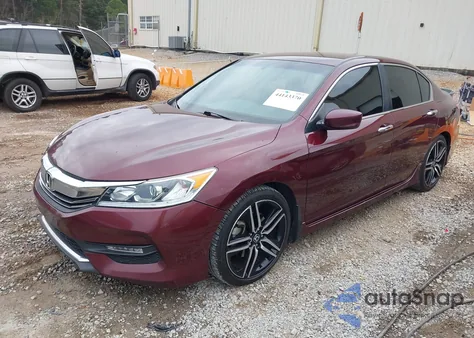 2016 Honda Accord Sport z USA, uszkodzony, nr VIN 1HGCR2F51GA122938